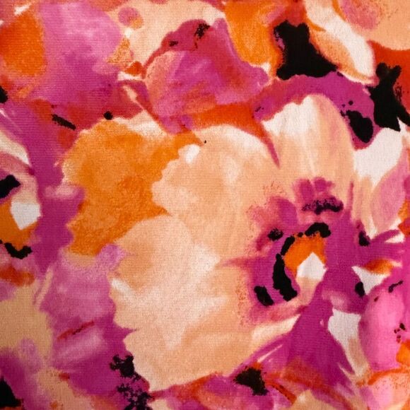 Susan Lawrence Pink Floral Sleeveless Top Size S - Picture 7 of 10